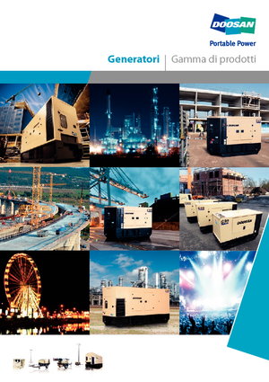 Dizelski generatori Doosan G60-IIIA 