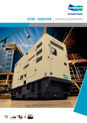 Dizelski generatori Doosan G200-IIIA 
