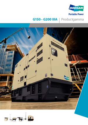 Dizelski generatori Doosan G200-IIIA 