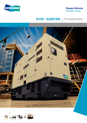Dizelski generatori Doosan G200-IIIA 