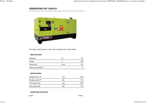 Dizelski generatori PRAMAC Lifter GSW 15 Y