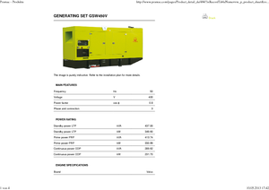 Dizelski generatori PRAMAC Lifter GSW 450 V