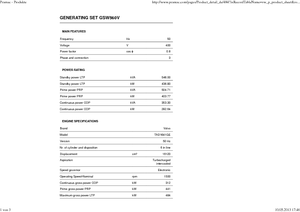 Dizelski generatori PRAMAC Lifter GSW 560 V