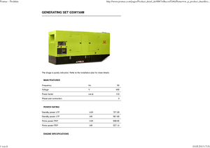 Dizelski generatori PRAMAC Lifter GSW 730 M
