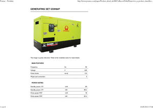 Dizelski generatori PRAMAC Lifter GSW 80 P