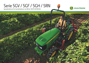 2WD traktori John Deere 5100 GV