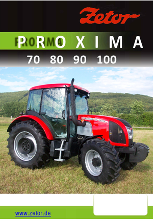 4WD traktori Zetor Proxima 100 HR