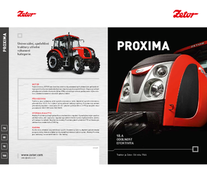 4WD traktori Zetor Proxima 100 HR