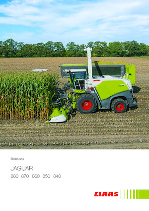 2WD krmni kombajni Claas Jaguar 850