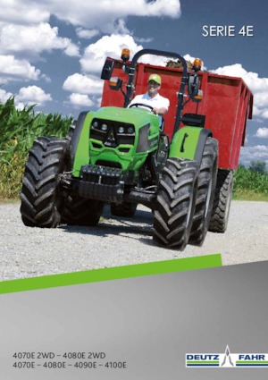 2WD traktori DEUTZ-FAHR 4070 E