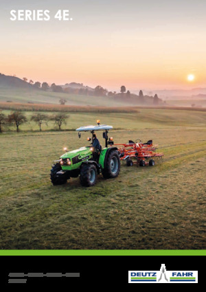 2WD traktori DEUTZ-FAHR 4080 E