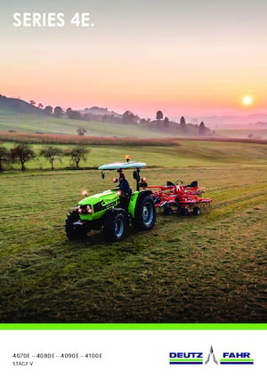 2WD traktori DEUTZ-FAHR 4080 E