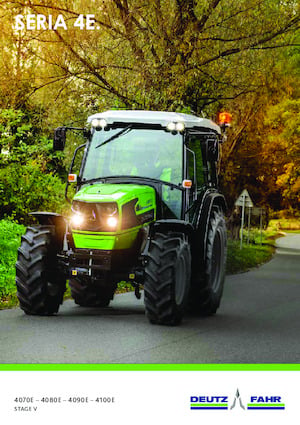 2WD traktori DEUTZ-FAHR 4080 E