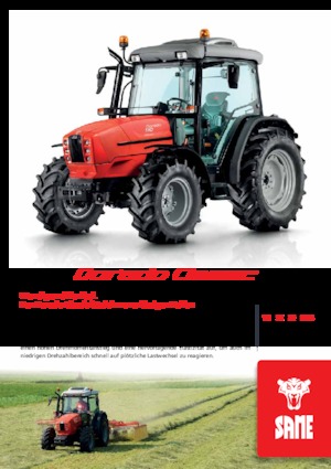 2WD traktori SAME Dorado 90 Classic 