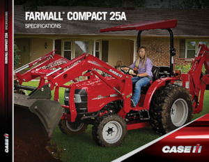 2WD traktori Case IH Farmall Compact 25A
