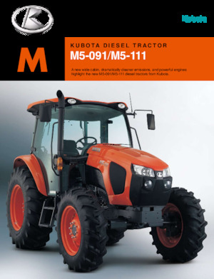 2WD traktori Kubota M5-111HFC
