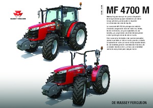 4WD traktori Massey Ferguson MF 4710 M