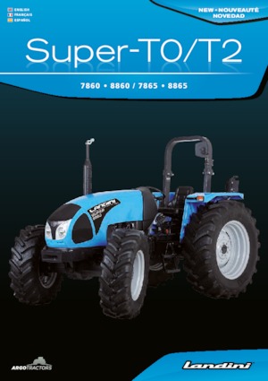 2WD traktori Landini Super 8865 