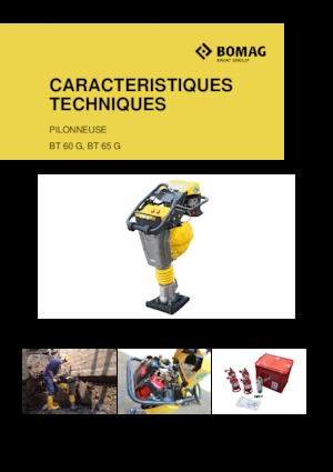 Nabijači na benzin i dizel Bomag BT 65 G
