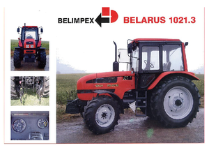 4WD traktori Belarus 1021.3