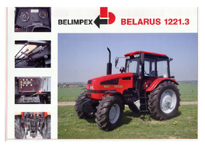 4WD traktori Belarus 1221.3