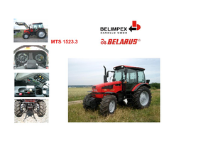 4WD traktori Belarus 1523.3