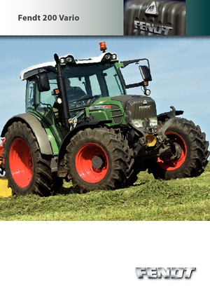 4WD traktori Fendt 207 Vario