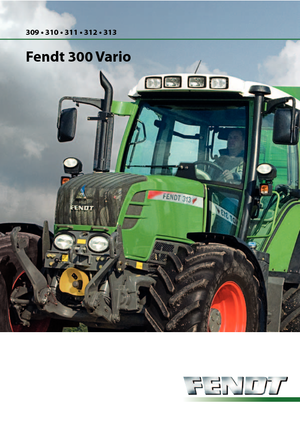 4WD traktori Fendt 311 Vario