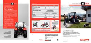 4WD traktori Steyr 4065 Kompakt S Basis