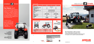 4WD traktori Steyr 4065 Kompakt S Basis