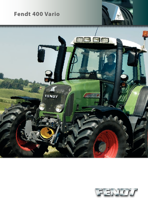 4WD traktori Fendt 411 Vario