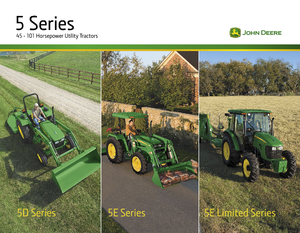 4WD traktori John Deere 5065E