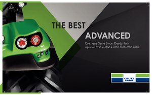 4WD traktori DEUTZ-FAHR 6180 Agrotron