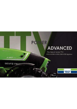 4WD traktori DEUTZ-FAHR 6160.4 Agrotron TTV