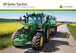 4WD traktori John Deere 6115 R