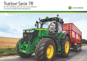 4WD traktori John Deere 7250 R