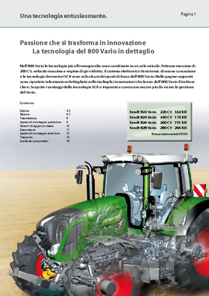 4WD traktori Fendt 822 Vario SCR
