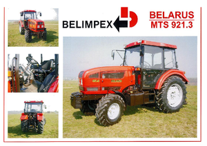 4WD traktori Belarus 921.3