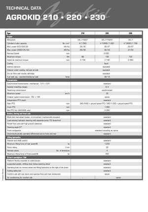 4WD traktori DEUTZ-FAHR Agrokid 230 DT