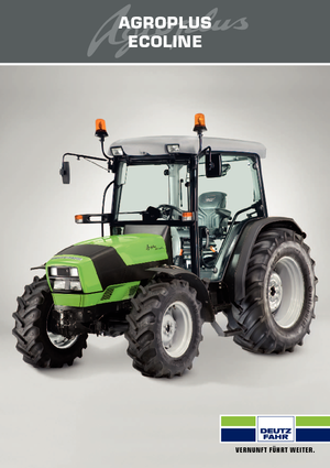 4WD traktori DEUTZ-FAHR Agroplus 310 Ecoline DT