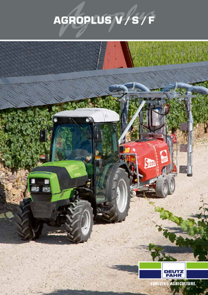 4WD traktori DEUTZ-FAHR Agroplus F 320 GS DT
