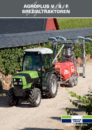 4WD traktori DEUTZ-FAHR Agroplus F 320 GS DT