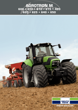 4WD traktori DEUTZ-FAHR Agrotron M 615 DCR