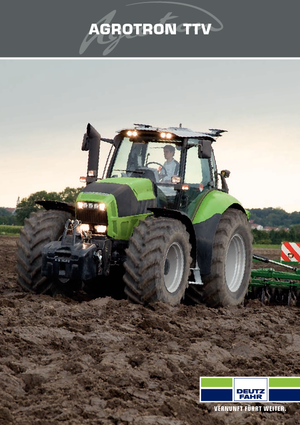 4WD traktori DEUTZ-FAHR Agrotron TTV 630 DCR