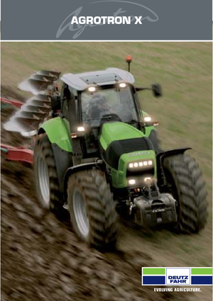 4WD traktori DEUTZ-FAHR Agrotron X 710 DCR