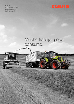 4WD traktori Claas Axion 810