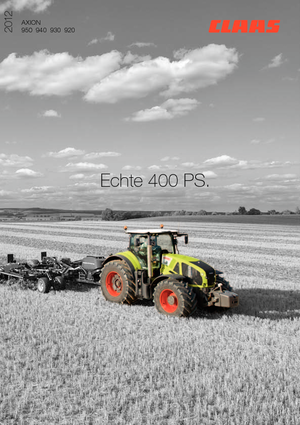 4WD traktori Claas Axion 950
