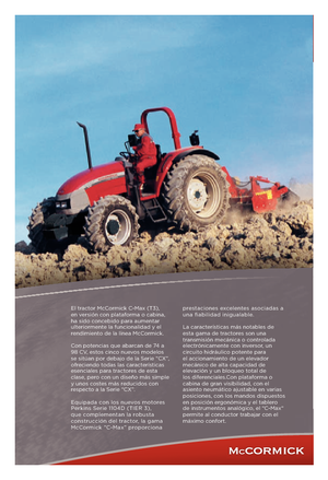 4WD traktori McCormick C 80 Max RPS