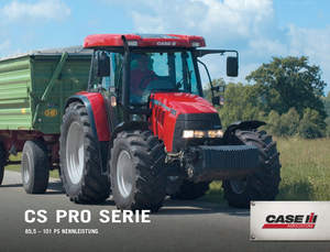 4WD traktori Case IH CS 85 Pro Profi