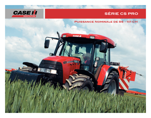 4WD traktori Case IH CS 85 Pro Profi